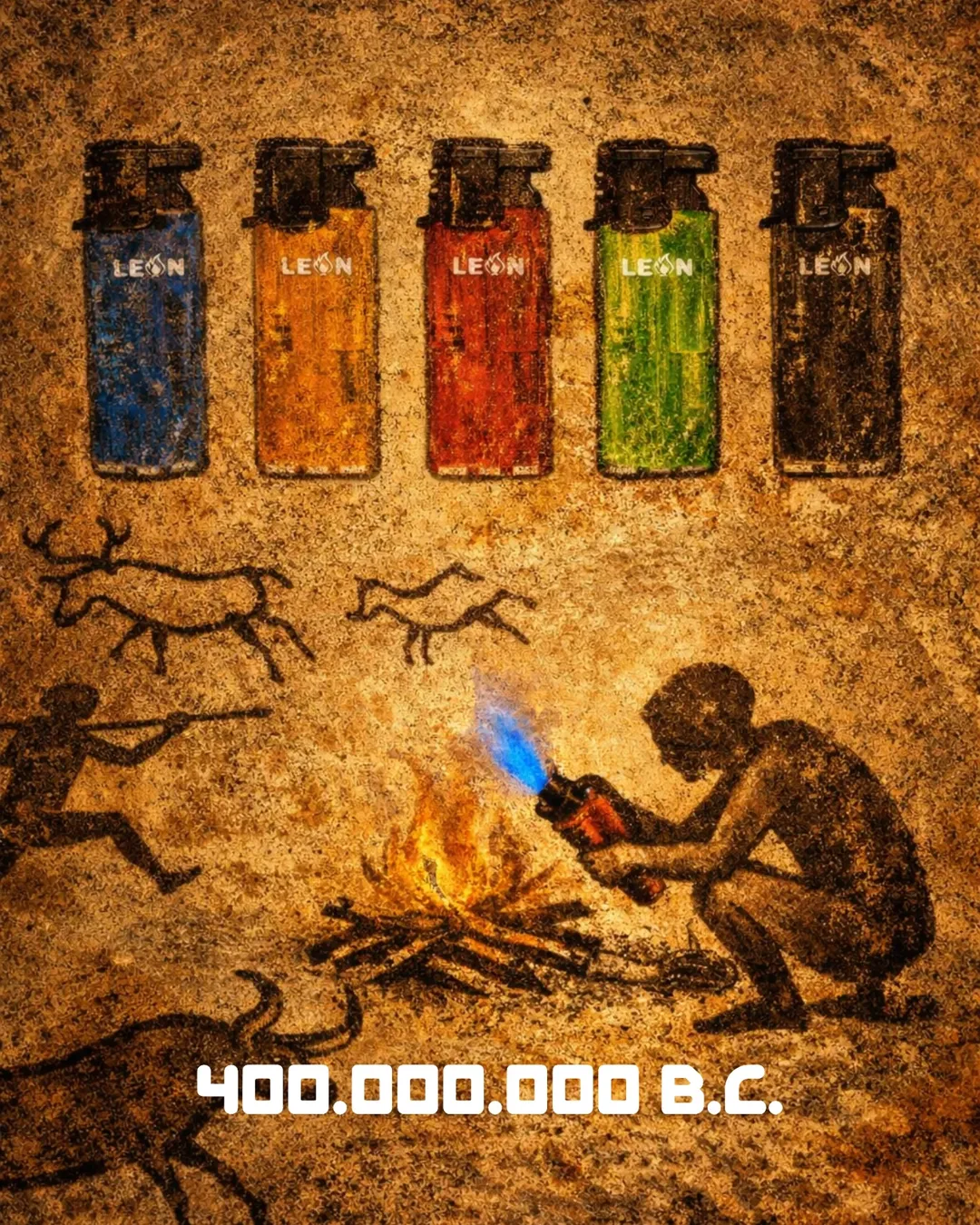 Leon Lighters behind the scenes
